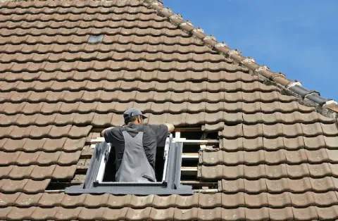 Pose de velux - Deux Rivières